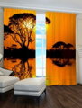 Exkluzivní zatemňovací závěsy Black out nebo voálové záclony s potiskem 2x145x250cm - S2985