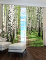 Exkluzivní zatemňovací závěsy Black out nebo voálové záclony s potiskem 2x145x250cm - S69001