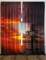 Exkluzivní zatemňovací závěsy Black out nebo voálové záclony s potiskem 2x145x250cm - S8288