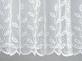 Záclony kusové žakárové bílé - K 7171 ( více rozměrů ) 2026