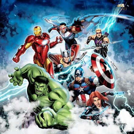 Dětský licenční polštářek 40x40cm Ag-Avengers CND 3137