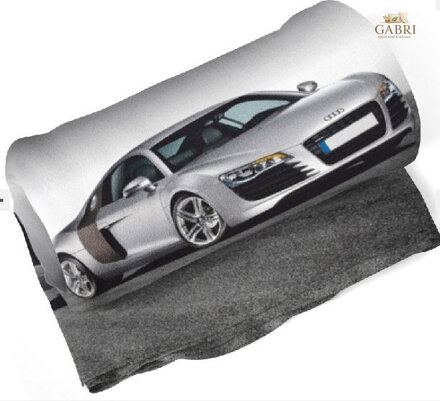 Fleecová fotodeka - Stříbrné audi více rozměrů