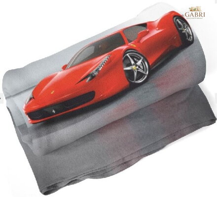 Fleecová fotodeka - Ferarri více rozměrů