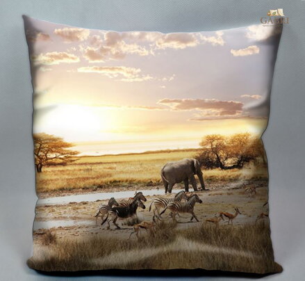 Fotopolštářek s efektem 3D - Safari