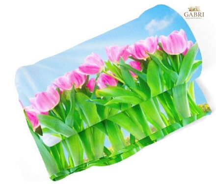 Fleecová fotodeka - Tulipány více rozměrů 