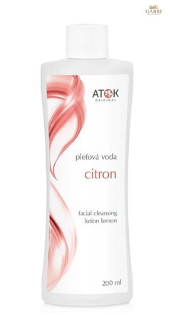 Pleťová voda - Citron