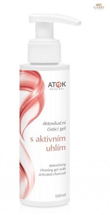 Detoxikační čisticí gel s aktivním uhlím 150ml