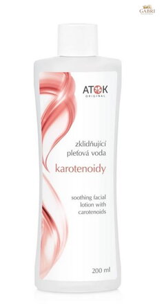 Zklidňující pleťová voda - Karotenoidy 