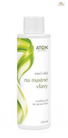 Mycí olej na mastné vlasy