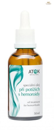 Speciální olej při potížích s hemoroidy 