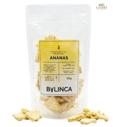 Lyofilizované ovoce - Ananas 50g