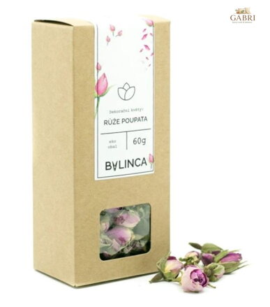 Dekorační květy - Růže poupata 60g