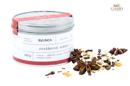 Směs koření Bylinca - Svařákové koření 90g, 160g 