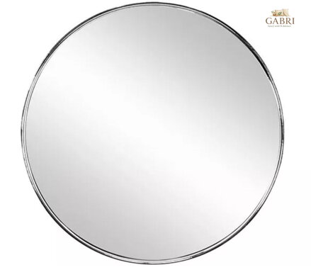 Kosmetické zrcadlo - Mini Mirror stříbrné Ø 12,0 cm 2026