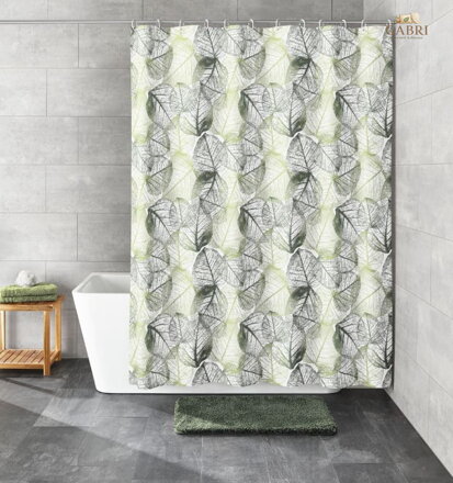 Koupelnový textilní závěs 180x200cm - Selva 2026