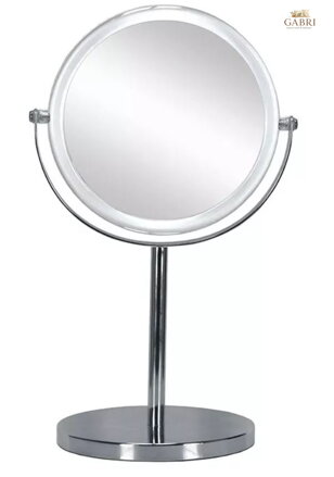 Kosmetické zrcadlo čiré Ø 15,3 cm - Transparent Mirror 2026