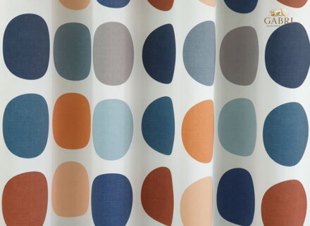 Metrážový závěs zatemňovací Dimout šíře 145cm Lag-Dotty 02-2026