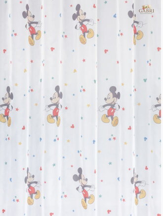 Metrážový dětský tištěný voál výška 285cm Lag-Mickey 04-2026