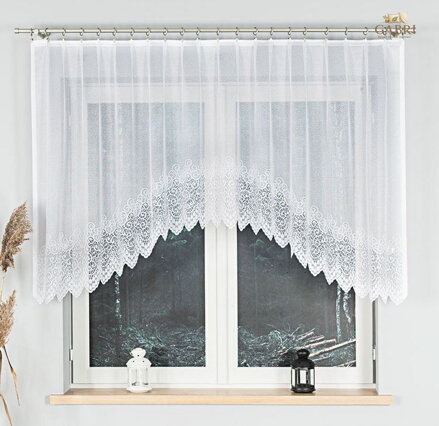 Záclona kusová oblouková 250x120cm Gabri-Violetta 001539-2026