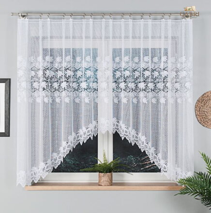 Záclona kusová oblouková s motivem 310x160cm Gabri-Alžběta 004164-2026