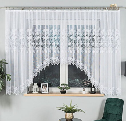 Záclona kusová oblouková 600x160cm Gabri-Alžběta 004164-2026