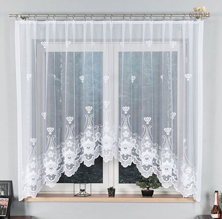Záclona kusová oblouková 310x160cm Gabri-Matylda 007511-2026 Výprodej