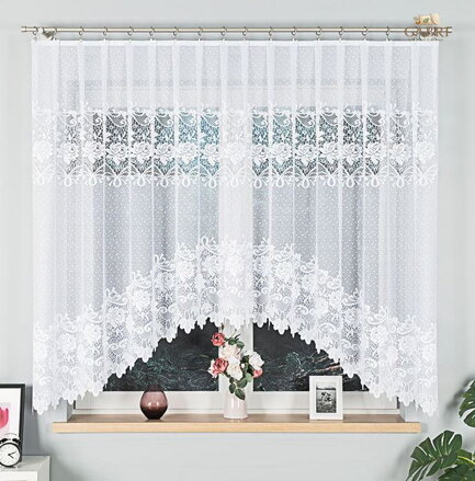 Záclona kusová oblouková s motivem 500x160cm Gabri-Demetria 017480-2026