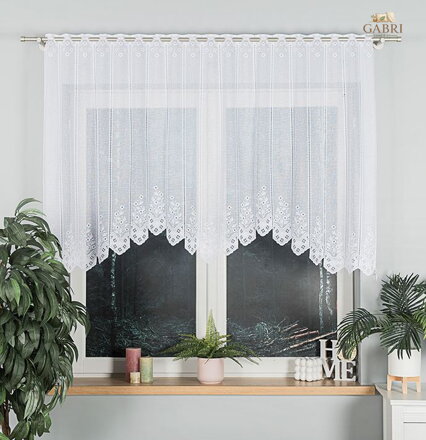 Záclona kusová oblouková s motivem 200x120cm Gabri-Klementyna 018539-2026