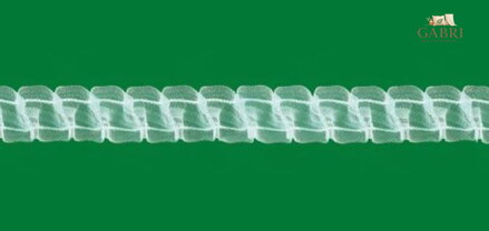 Řasící páska 50m - 2,5cm transparentní 1:2,5 Gabri-TASMAL/F9Z