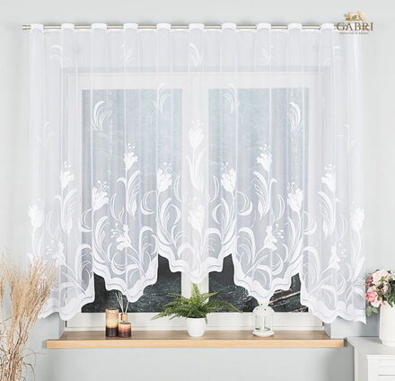 Záclona kusová oblouková s motivem 300x160cm Gabri-Julianna 017199-2026