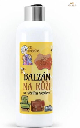 Balzám na kožené předměty se včelím voskem 300 ml 