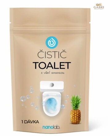 Přírodní čistič TOALET s vůní ananas 3 dávky
