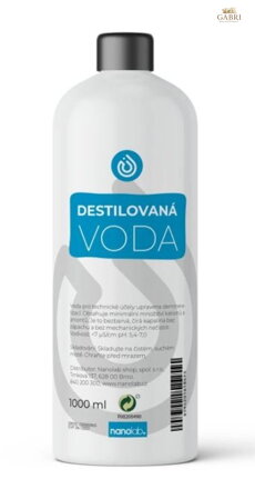 Destilovaná voda 1L