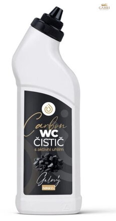 WC čistící GEL s aktivním uhlím