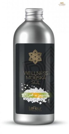 Mořská sůl med a jasmín 300g