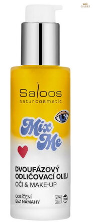 Dvoufázový odličovací olej na oči a make-up 