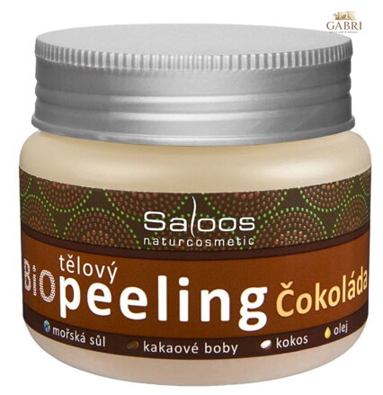 Bio tělové peelingy - Čokoláda 140 ml