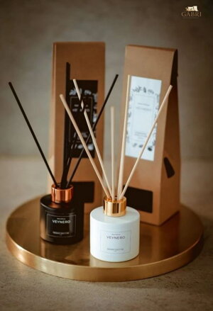 Aroma difuzér Lux 100ml - Mandarinka, bazalka & limetka