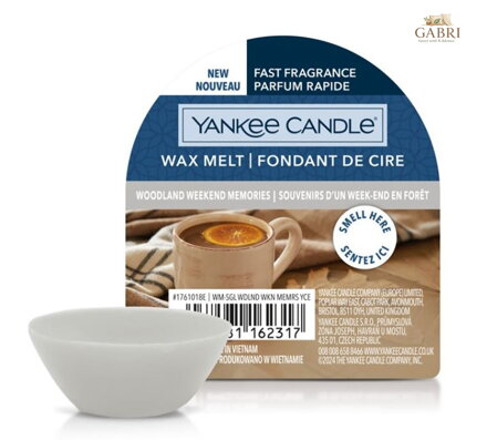 Yankee Candle vonný vosk do aromalampy - WOODLAND WEEKEND MEMORIES ( 42176 )