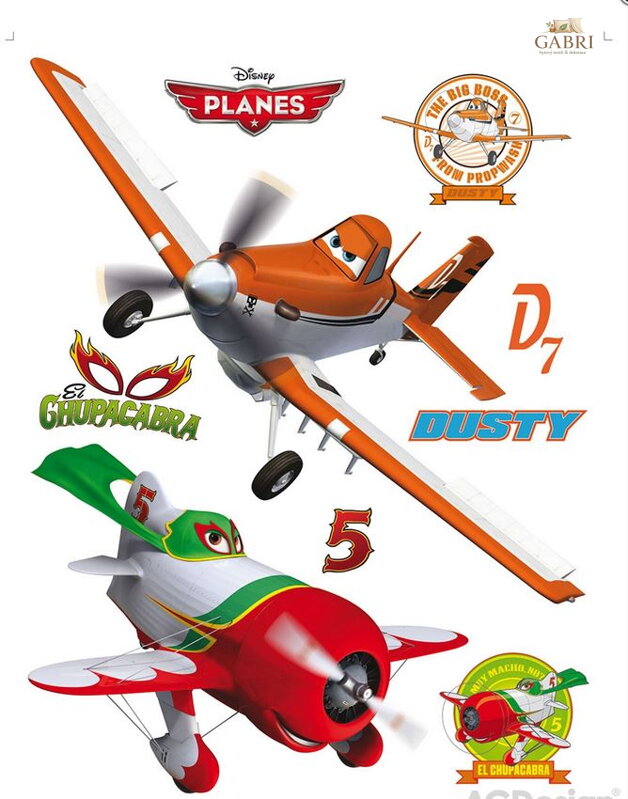 Samolepící dekorace dětská Disney Planes DK 1764