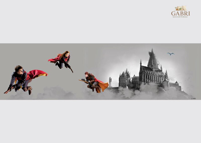 Samolepící bordura do dětského pokoje HARRY POTTER - WB935 - 411
