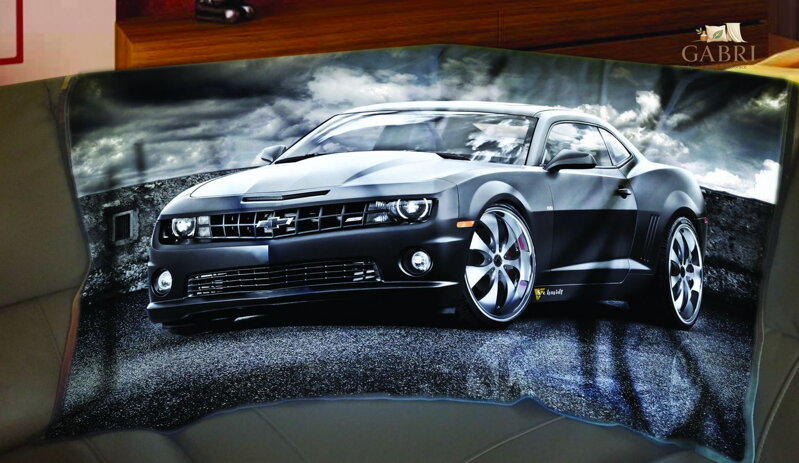 Fleecová fotodeka - Camaro více rozměrů