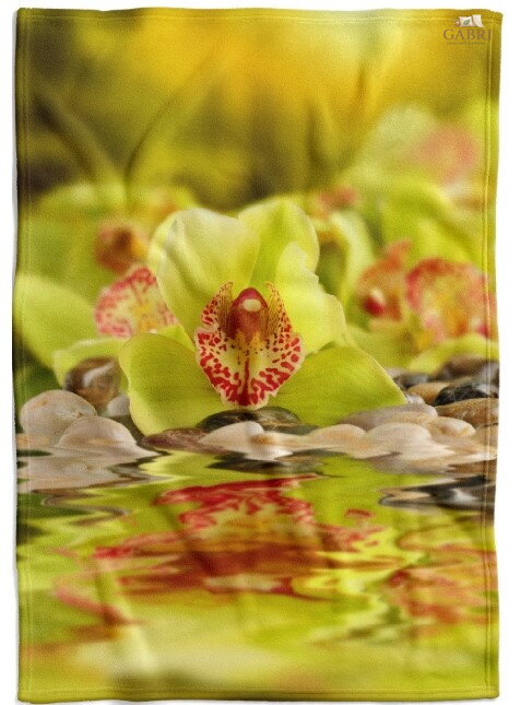  Fleecová fotodeka - Zelená orchidej více rozměrů 