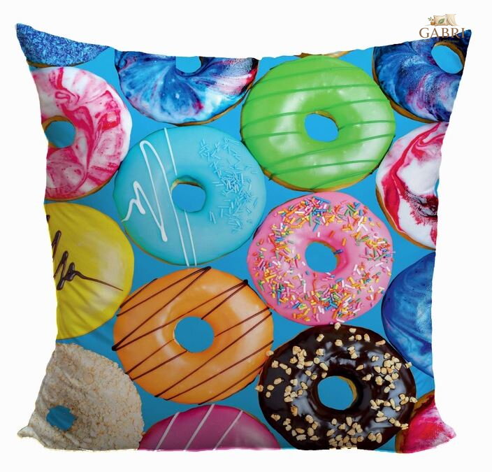 Fotopolštářek s efektem 3D - Donuts