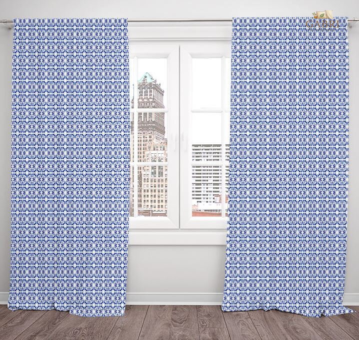 Závěsy dekorační tištěné 2x140x250cm - Pattern III