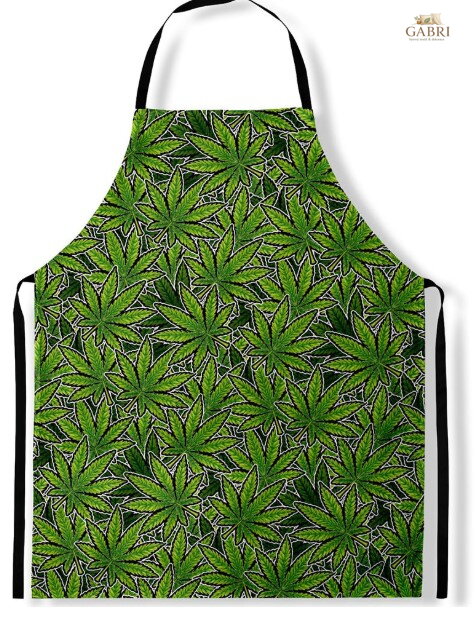 Kuchyňská zástěra - Cannabis