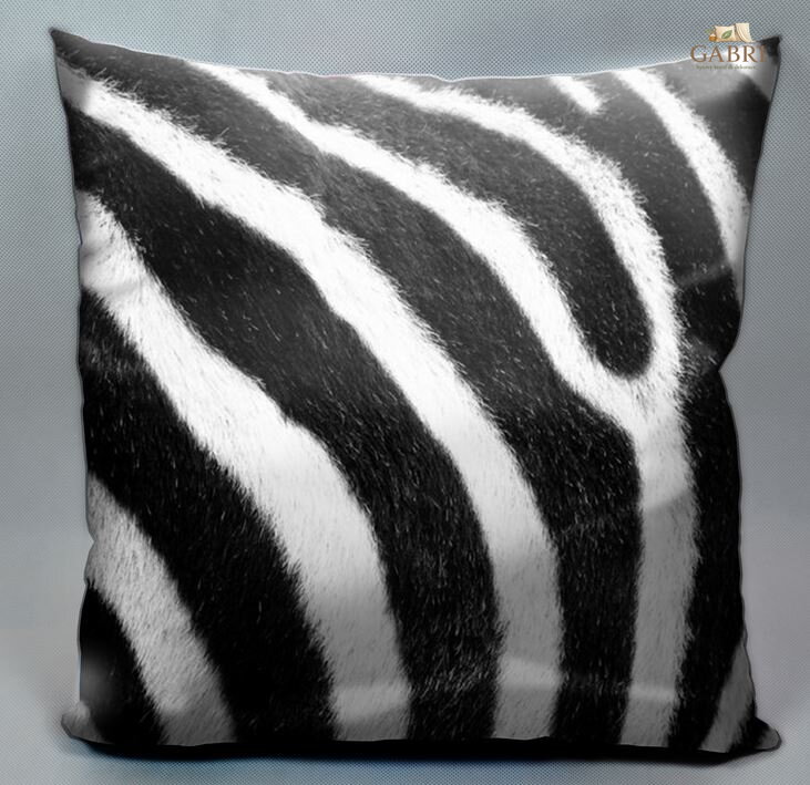 Fotopolštářek s efektem 3D - Zebra 