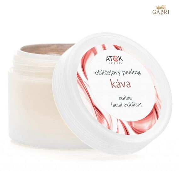 Obličejový peeling - Káva 