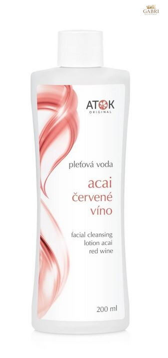 Pleťová voda Acai - červené víno