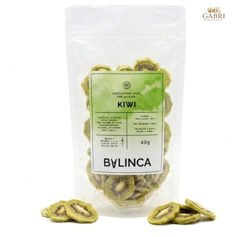 Lyofilizované ovoce Bylinca - Kiwi 40g 